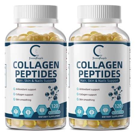 Multi-Collagen Complex(Type I, II, III, V, X) - Multi Collagen Capsules with Biotin - Supports Joints, Skin, Hair & Nails Health - 240 Capsules Total