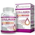 PhytoChoice Multi Collagen Pills (Types I, II, III, V, X) AntiAging for Skin, Hair, Nails