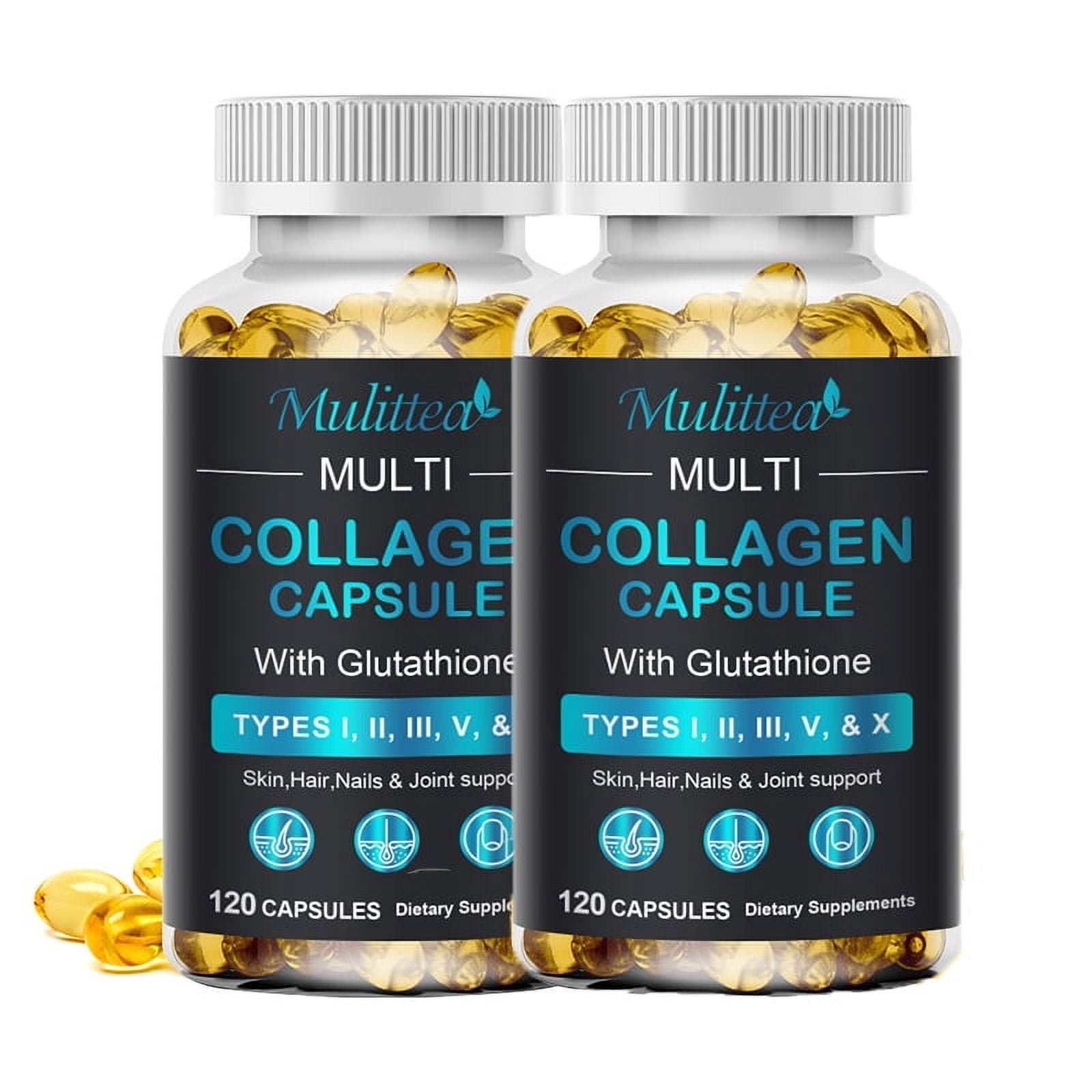 collagen plus glutathione benefits 30 Caplets Gorgeous Glow Stellar Glow Plus: + Food Supplement : Health & Household Colageina 10 Multi Collagen Plus