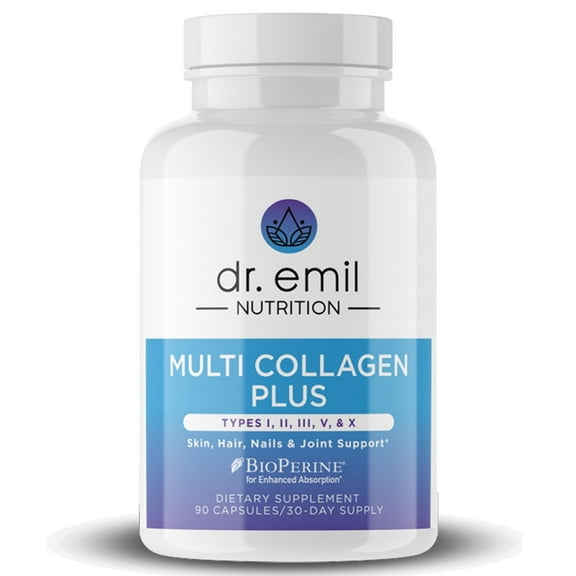 DR. EMIL NUTRITION Multi Collagen Plus, 90 Count, 30 Servings