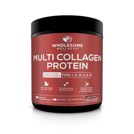 Multi Collagen Protein Powder Hydrolyzed (Type I II III V X) price history and forecast - Wholesome Wellness TR1