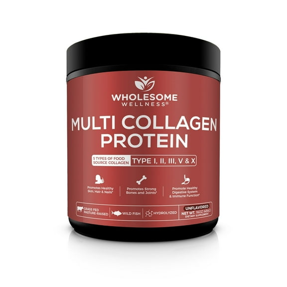 Multi Collagen Protein Powder Hydrolyzed (Type I II III V X)