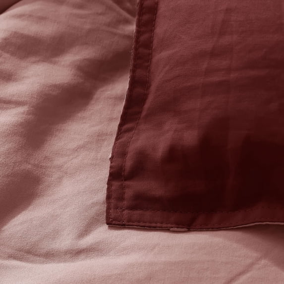 Multi Color 2-Tone Reversible Comforter Set