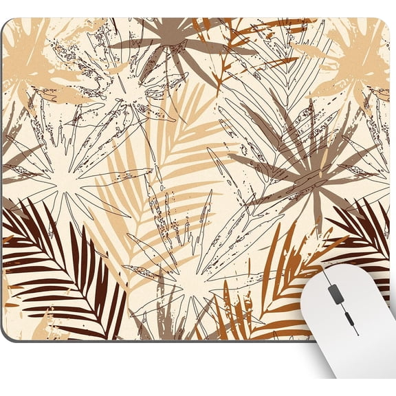 Multi Color Abstract Art Mouse Pad Square NonSlip Rubber Personalized Computer Mouse Mat, Waterproof Cute Desk Mousepad for Gaming Office Laptop Home, Adds Vibrant Colors and Style