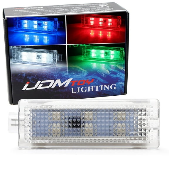 Multi-Color Accent LED Cargo Area Light Assembly For Ford Mustang Fusion Escape Focus, Powered by RGB SMD LED Diodes w/Adjustable Lighting Change