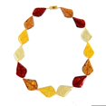 thumbnail image 1 of Multi Color Amber Statement Necklace-24", 1 of 1