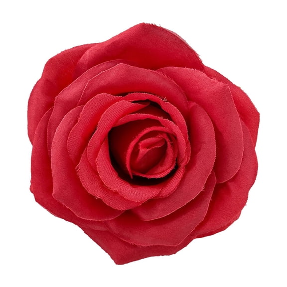 Multi-Color Artificial Rose Heads, Silk Fabric Fake Flower Decor Water Resistant Home Decorative Blooms, Realistic-Looking Fabric Roses for Centerpieces, Wreaths, and DIY Projects