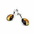 thumbnail image 1 of Multi-Color Baltic Amber Earrings in Sterling Silver E2079, 1 of 2