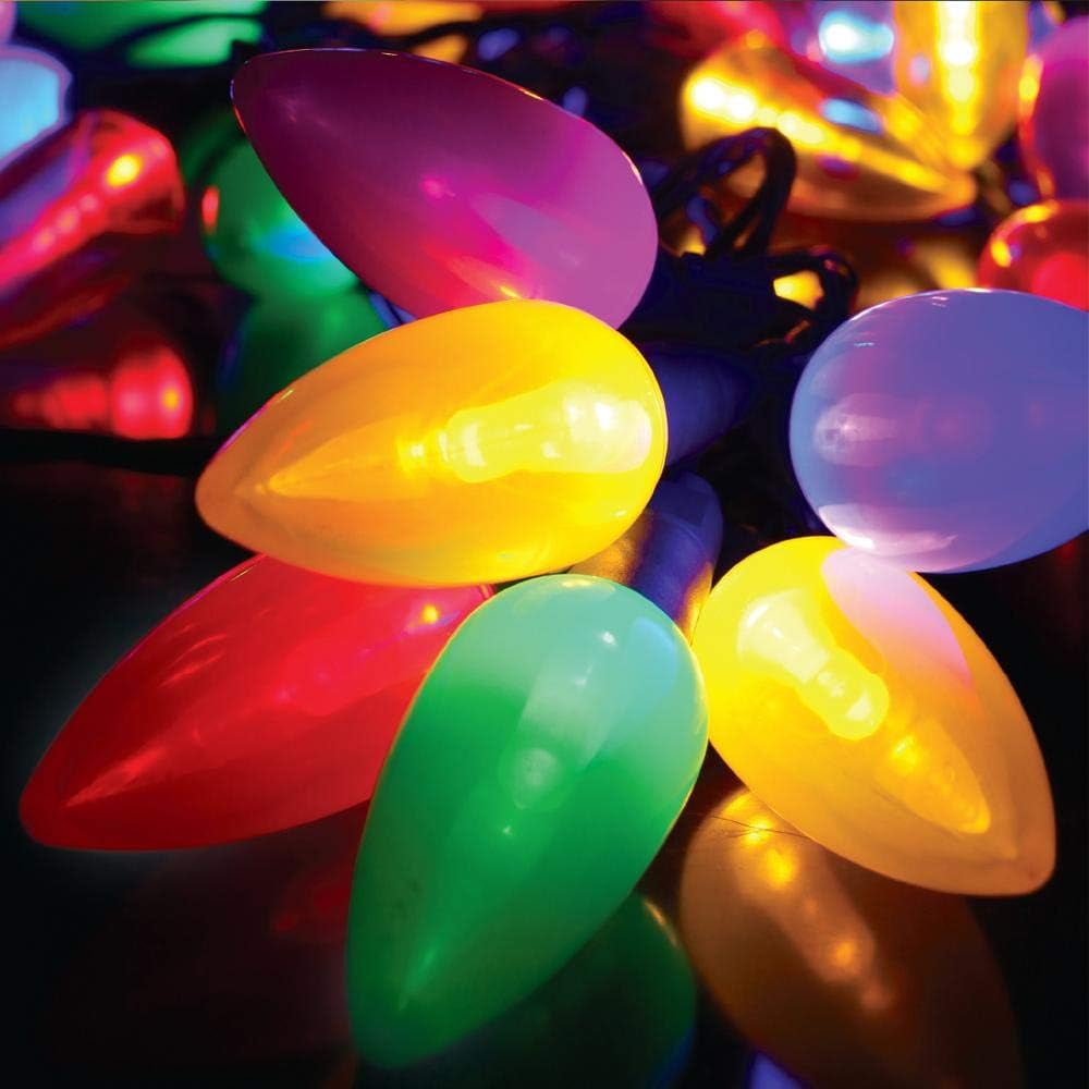 MultiColor C9 Ceramic LED Ultra Bright String Light Set