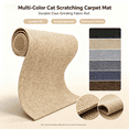 thumbnail image 1 of Multi-Color Cat Scratching Carpet Mat, Durable Claw Grinding Fabric Roll, Cuttable DIY Replacement Surface for Cat Scratcher Board, 1 of 5