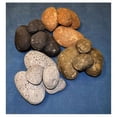 thumbnail image 1 of Multi Color Ceramic Fiber River Rock - 84 Piece Assortment, 1 of 1