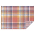 thumbnail image 1 of Multi Color Checkerboard Checkered Pattern Rectangle Tablecloth 60"x84",Waterproof Polyester Rectangle Table Cloth, Wipeable Spillproof Polyester Tablecloth for Dining, Camping, Indoor and Outdoor, 1 of 5