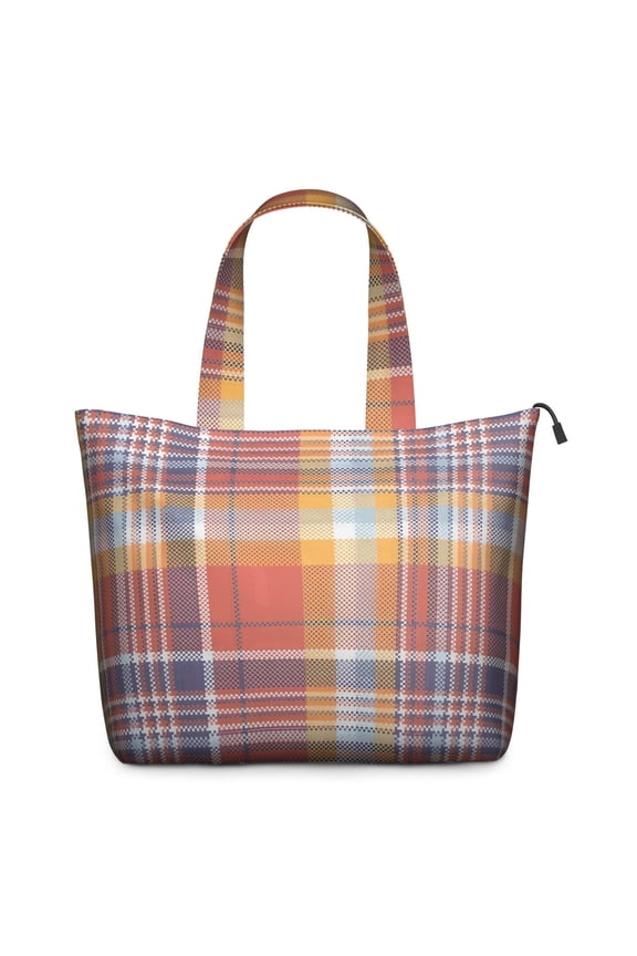 Multi Color Checkerboard Checkered Pattern Travel Tote Bags for Women Carry On,Large Weekender Bags for Women Travel,Multi Functional Duffle Bag for Work,Shopping,Sports