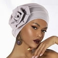 thumbnail image 1 of Multi-Color Chemo Headscarf - Bamboo Fiber Cap for Women Modest Daily Wear (Breathable & Comfortable) Under 5$, Yubnlvae Ethnic Floral Hair Cover Wrap Turban Headwear , B, One Size, 1 of 4