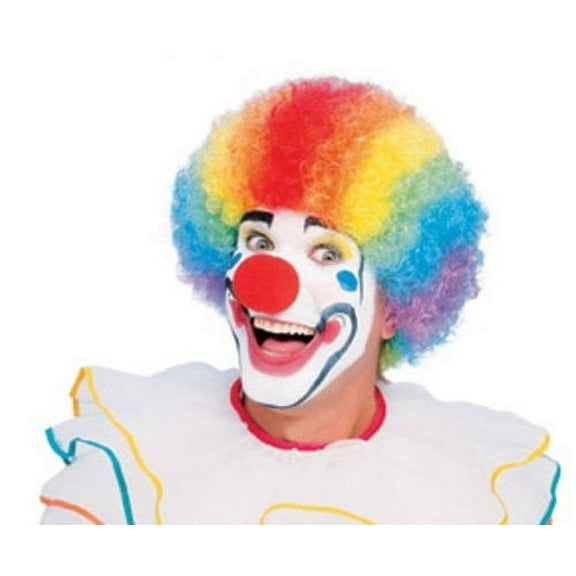 Multi-Color Clown Wig One size fits most Halloween Accessory