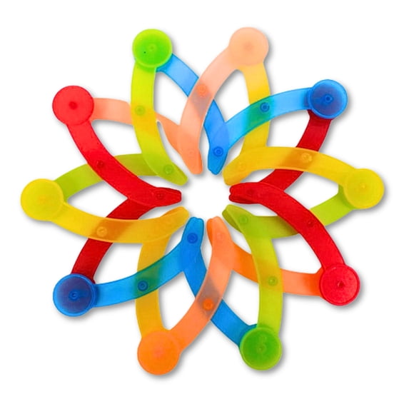 Multi-Color Collapsable Frisbee (Each)