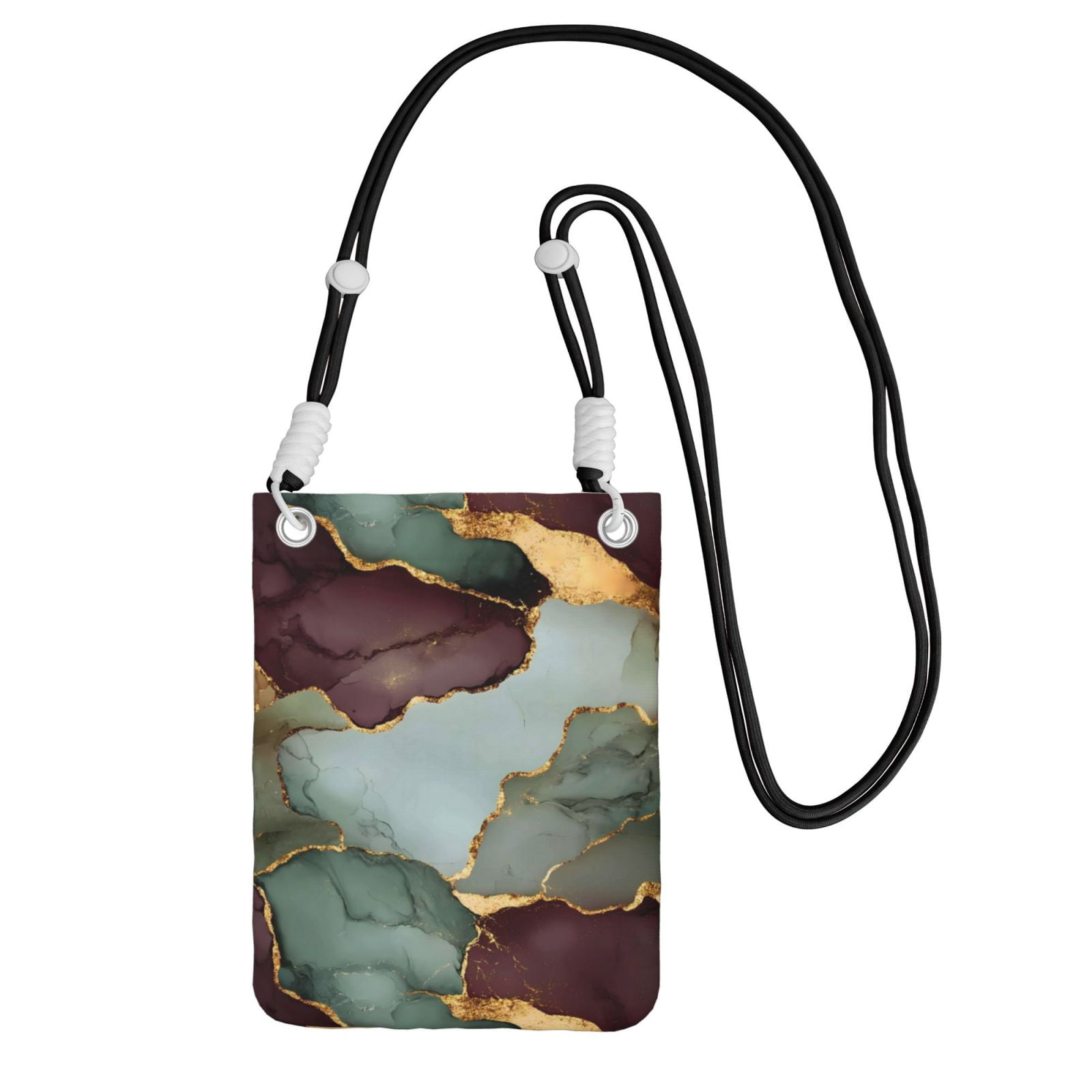 Multi-Color Cross-Body Handbag 8.27×5.91in Waterproof, Scratch ...