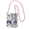 thumbnail image 1 of Multi-Color Cross-Body Handbag 8.27×5.91in Waterproof, Scratch-Resistant And Odor-Free Detachable Shoulder Strap Navy Geometric Patterns_2, 1 of 8