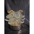 thumbnail image 1 of Multi-Color Gold Lotus Flower Touch Oil Warmer With Led Lights, 1 of 5