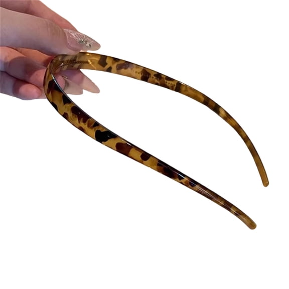 Multi Color Hair Claw Headbands NonSlip Design Acetate Material For Women Children Sensitive Skin