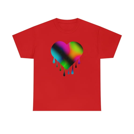 Multi-Color Heart T-Shirt