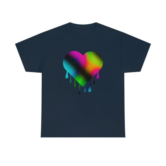 Multi-Color Heart T-Shirt