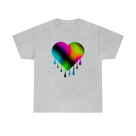 Multi-Color Heart T-Shirt