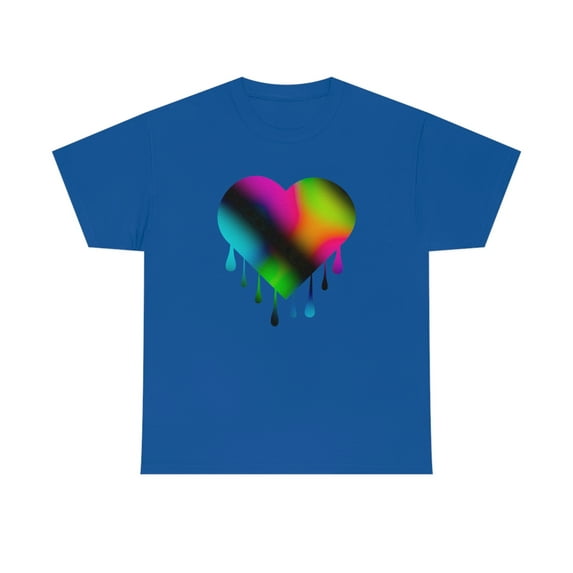 Multi-Color Heart T-Shirt