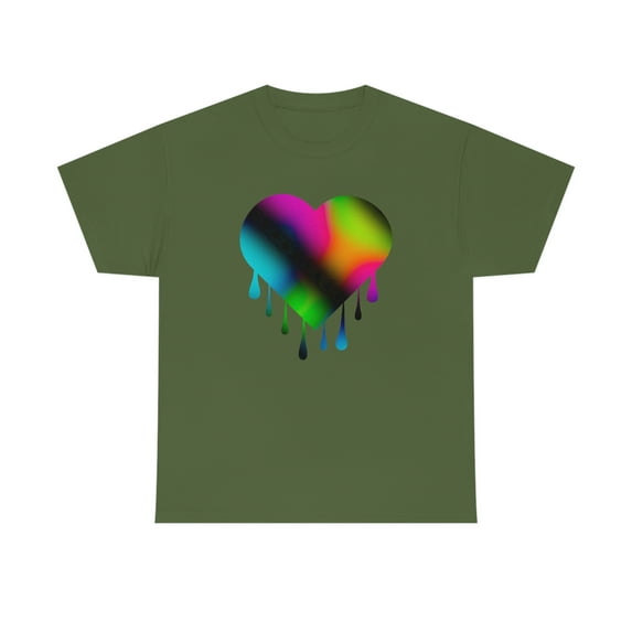 Multi-Color Heart T-Shirt
