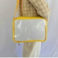 thumbnail image 1 of Multi-Color Ita Crossbody Bag and Multi-Color Insert, Ita Messenger Bag, Window Bag, Pin Purse, Pin Display Bag, Ita Bags, Pin Trading Bag, Itabag, Shoulder Ita Bag., 1 of 8