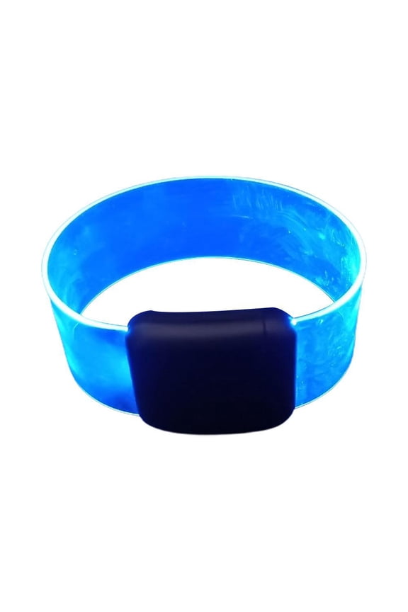 Multi-Color LED Light Up Bracelet For Concerts And Parties With 3 Flash Modes