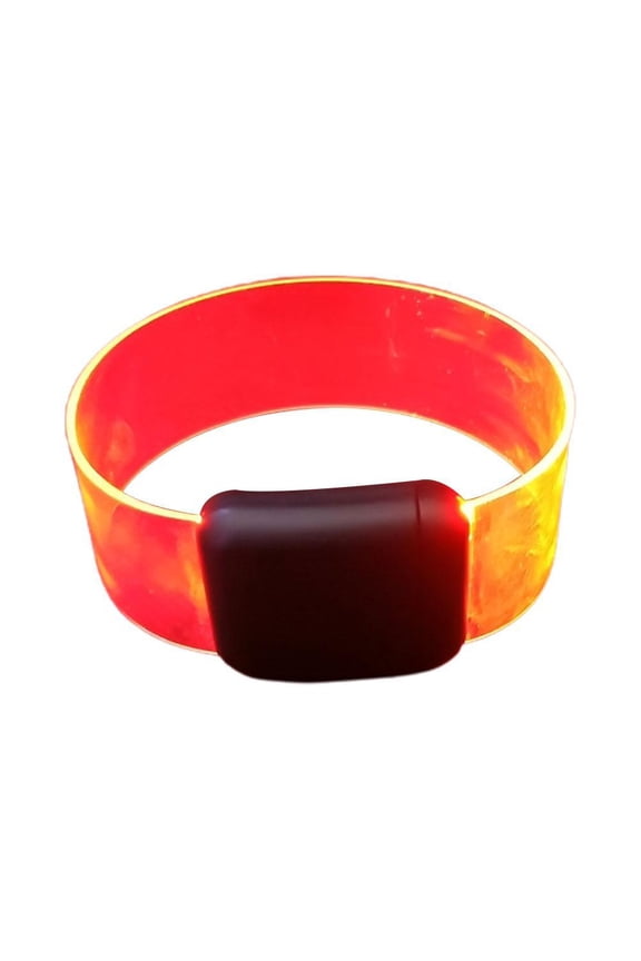 Multi-Color LED Light Up Bracelet For Concerts And Parties With 3 Flash Modes