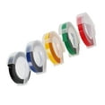 Multi Color Label Maker Embossing Refill Tape 6Mm X 3Meters For Motex 1
