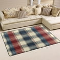 thumbnail image 1 of Multi Color Lines Soft Polyester Area Rug 60''x39'', Non Slip, Memory Foam, Water Absorbent, 1 of 7