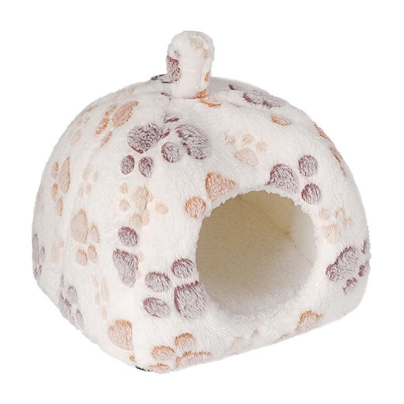 Multi‑Color Multi‑Size Semi‑Closed Cotton Small‑Pet House, Yurt‑Style Hanging Hideaway For Dwarf Hamsters Guinea Pigs Cage Interior Use