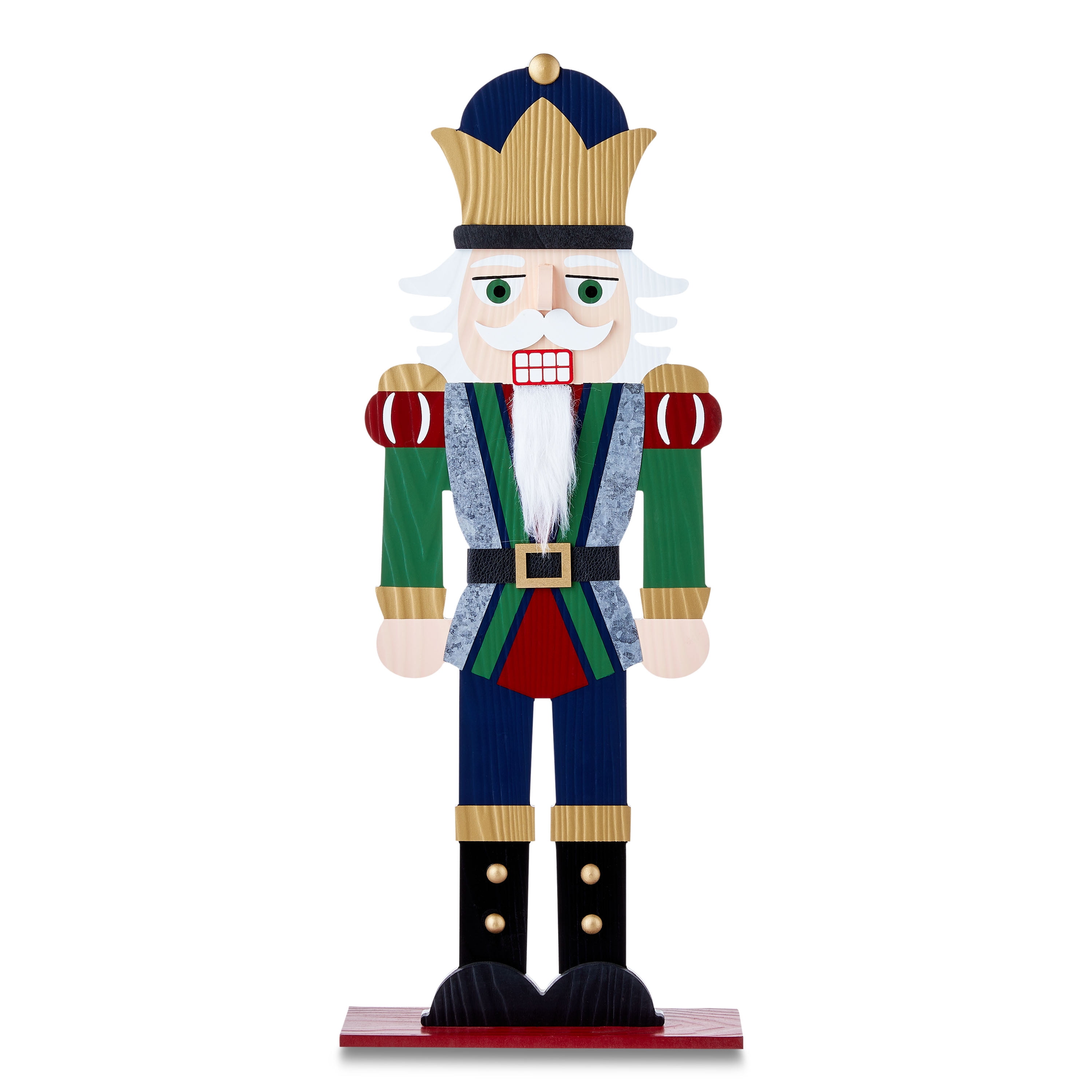 MultiColor Nutcracker Tabletop Decoration, by Holiday Time