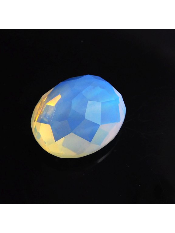 Multi-Color Opal Loose Oval Cut 46.35 Ct Lab-Created CERTIFIED Pendant Size