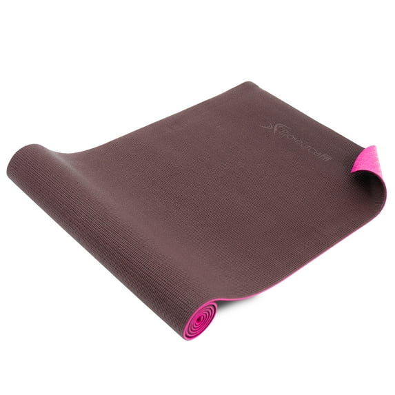 Original Yoga Mat 1/4" - Brown/Pink