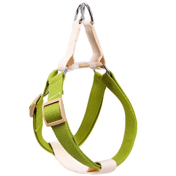 Multi-Color Pet Chest Strap - Adjustable Anti-Escape Fashion Harness - Traction Leash - Outdoor Use - Secure Pet Walking Gear