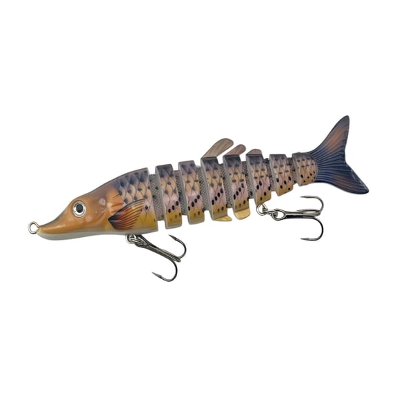 Multi-Color Fishing Swimbaits with Treble Hooks, 13cm Hard Lures for Fresh Salt Water Trout Fishing