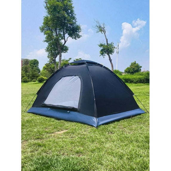 Multi-Color Portable Folding Camping Tent, Rainproof & UV Resistant, 2-Person Size, Random Color