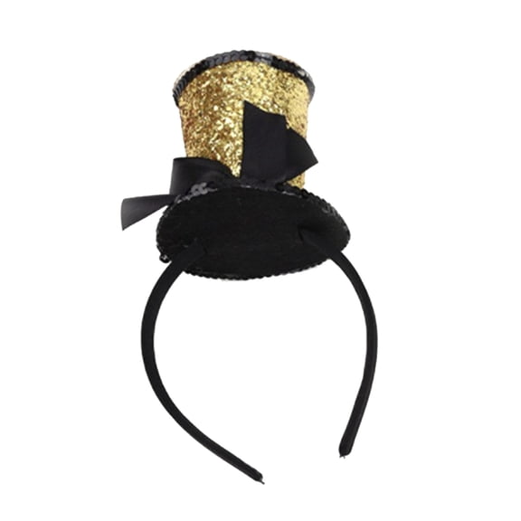 Multi Color Top Hat Decor Hair Hoop Festival Headband for Teenagers Adult Party Performances Hair Accessories