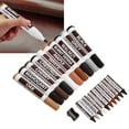 thumbnail image 1 of Multi Color Wood Scratch Repair Pen Set Furniture Markers for Floors, Tables, Bed Posts, and Stains (1ml, Long Lasting), 1 of 9