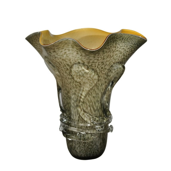 Dale Tiffany Briar Villa Hand Blown Art Glass Vase