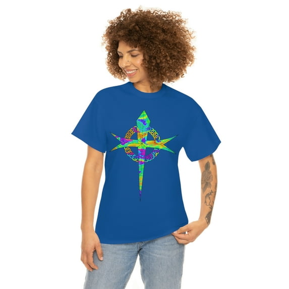 Multi-Colored Cross T-Shirt