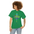 thumbnail image 1 of Multi-Colored Cross T-Shirt, 1 of 8