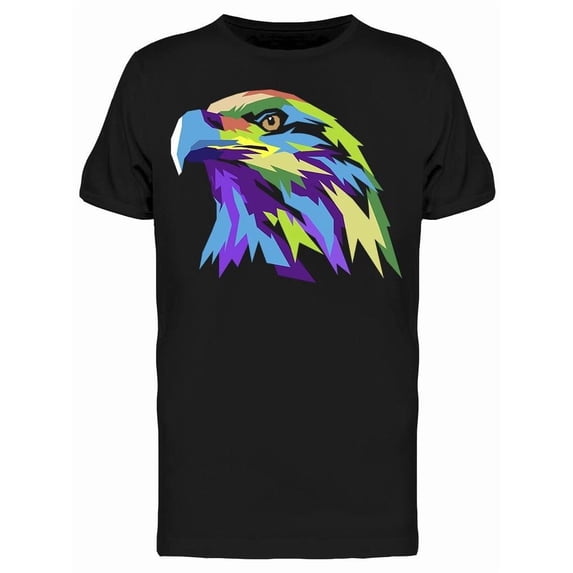 Multi Colored Eagle T-Shirt Men -Image by Shutterstock, Male XX-Large