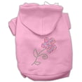 thumbnail image 1 of Multi-Colored Flower Rhinestone Hoodie, 1 of 5