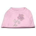 thumbnail image 1 of Multi-Colored Flower Rhinestone Shirt Light Pink XXL - 18, 1 of 1