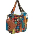 thumbnail image 1 of Multi-Colored Lloyd Leather Tote, 1 of 6